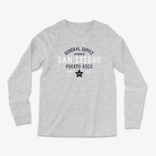 San Isidro Puerto Rico General Supply Light Soft Long Sleeve T-Shirt
