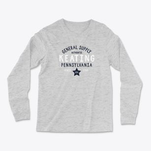 Keating Pennsylvania General Supply Light Soft Long Sleeve T-Shirt
