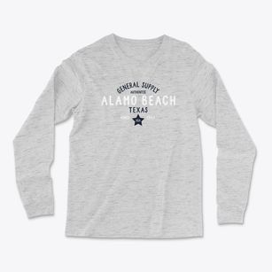 Alamo Beach Texas General Supply Light Soft Long Sleeve T-Shirt