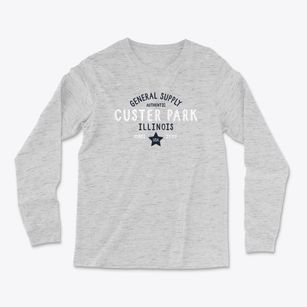 Custer Park Illinois General Supply Light Soft Long Sleeve T-Shirt
