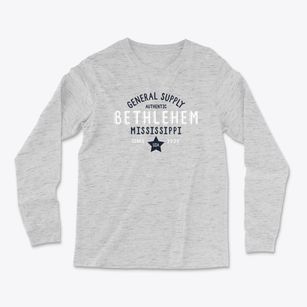 Bethlehem Mississippi General Supply Light Soft Long Sleeve T-Shirt