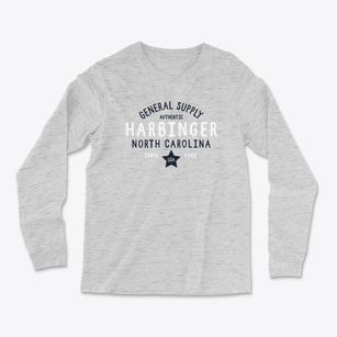 Harbinger North Carolina General Supply Light Soft Long Sleeve T-Shirt