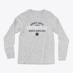 Reepsville North Carolina General Supply Light Soft Long Sleeve T-Shirt