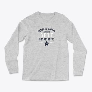 Bett Mississippi General Supply Light Soft Long Sleeve T-Shirt