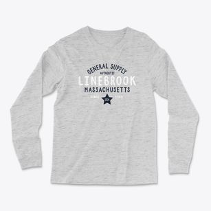 Linebrook Massachusetts General Supply Light Soft Long Sleeve T-Shirt