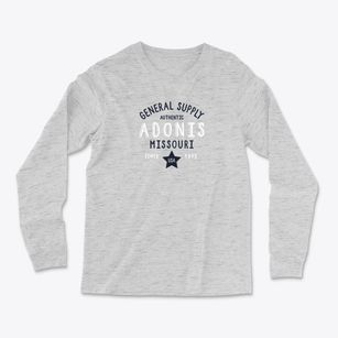 Adonis Missouri General Supply Light Soft Long Sleeve T-Shirt