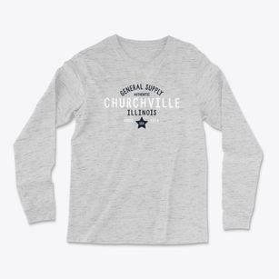 Churchville Illinois General Supply Light Soft Long Sleeve T-Shirt