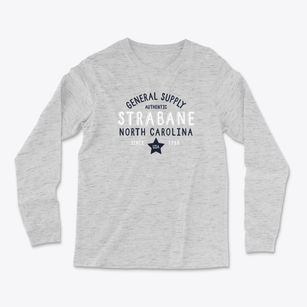 Strabane North Carolina General Supply Light Soft Long Sleeve T-Shirt