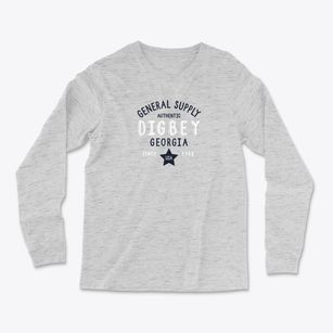 Digbey Georgia General Supply Light Soft Long Sleeve T-Shirt
