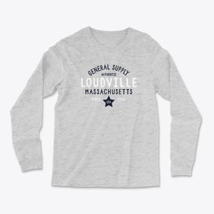 Loudville Massachusetts General Supply Light Soft Long Sleeve T-Shirt