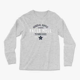 Falls Mill Tennessee General Supply Light Soft Long Sleeve T-Shirt