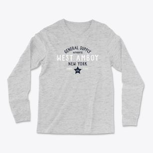 West Amboy New York General Supply Light Soft Long Sleeve T-Shirt