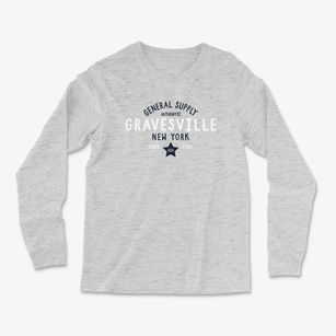 Gravesville New York General Supply Light Soft Long Sleeve T-Shirt