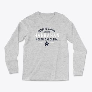 Hanrahan North Carolina General Supply Light Soft Long Sleeve T-Shirt