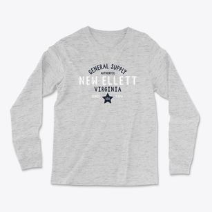 New Ellett Virginia General Supply Light Soft Long Sleeve T-Shirt
