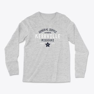 Kerrville Missouri General Supply Light Soft Long Sleeve T-Shirt