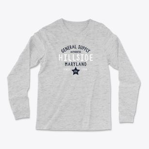 Hillside Maryland General Supply Light Soft Long Sleeve T-Shirt
