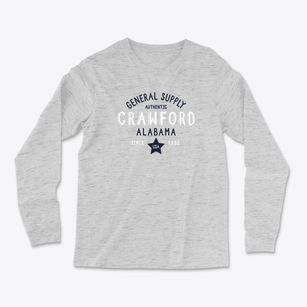 Crawford Alabama General Supply Light Soft Long Sleeve T-Shirt