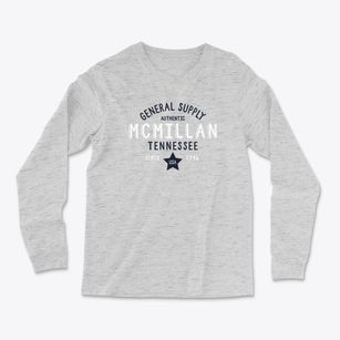 Mcmillan Tennessee General Supply Light Soft Long Sleeve T-Shirt