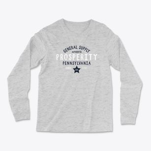 Prosperity Pennsylvania General Supply Light Soft Long Sleeve T-Shirt