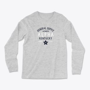 Alpha Kentucky General Supply Light Soft Long Sleeve T-Shirt