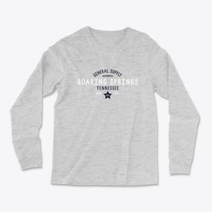 Roaring Springs Tennessee General Supply Light Soft Long Sleeve T-Shirt