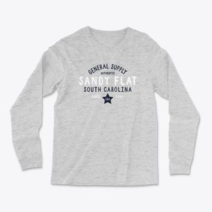Sandy Flat South Carolina General Supply Light Soft Long Sleeve T-Shirt