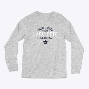 Lafayette Oklahoma General Supply Light Soft Long Sleeve T-Shirt
