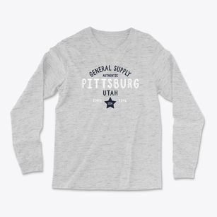Pittsburg Utah General Supply Light Soft Long Sleeve T-Shirt