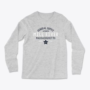 Mill River Massachusetts General Supply Light Soft Long Sleeve T-Shirt