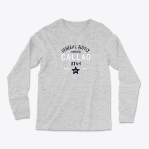 Callao Utah General Supply Light Soft Long Sleeve T-Shirt