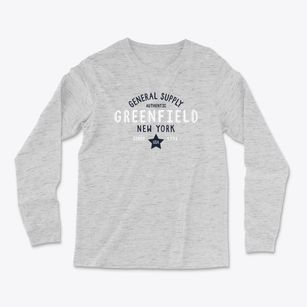 Greenfield New York General Supply Light Soft Long Sleeve T-Shirt