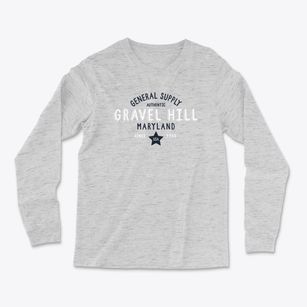 Gravel Hill Maryland General Supply Light Soft Long Sleeve T-Shirt