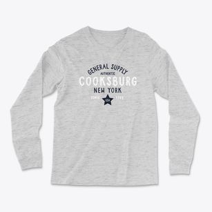 Cooksburg New York General Supply Light Soft Long Sleeve T-Shirt