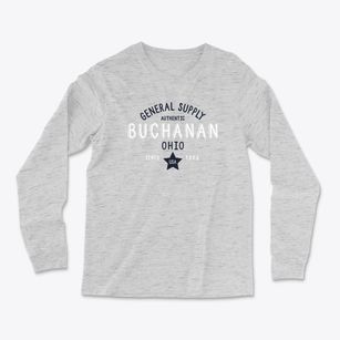 Buchanan Ohio General Supply Light Soft Long Sleeve T-Shirt