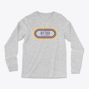 Afton West Virginia Color Loop Light Soft Long Sleeve T-Shirt