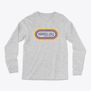 Harrell Hill North Carolina Color Loop Light Soft Long Sleeve T-Shirt