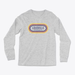 Loudville Massachusetts Color Loop Light Soft Long Sleeve T-Shirt