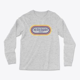 Hemenway Indiana Color Loop Light Soft Long Sleeve T-Shirt