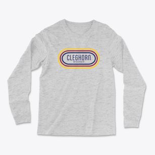 Cleghorn Wisconsin Color Loop Light Soft Long Sleeve T-Shirt