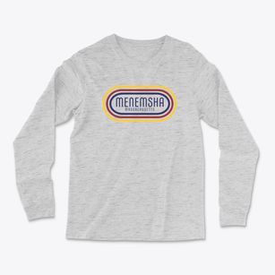 Menemsha Massachusetts Color Loop Light Soft Long Sleeve T-Shirt