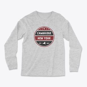 Cambridge New York Americana Light Soft Long Sleeve T-Shirt