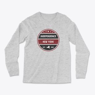 Independence New York Americana Light Soft Long Sleeve T-Shirt