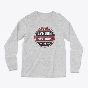 Lyndon New York Americana Light Soft Long Sleeve T-Shirt