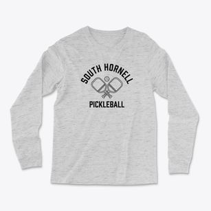South Hornell New York Pickleball Light Soft Long Sleeve T-Shirt