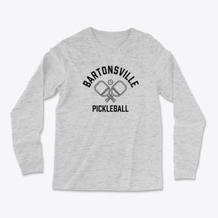 Bartonsville Virginia Pickleball Light Soft Long Sleeve T-Shirt