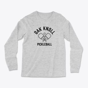 Oak Knoll Ohio Pickleball Light Soft Long Sleeve T-Shirt