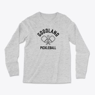 Goodland Kansas Pickleball Light Soft Long Sleeve T-Shirt