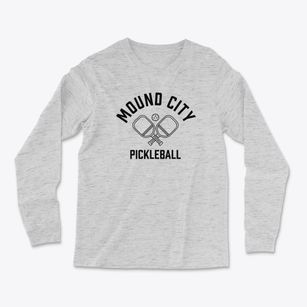 Mound City Utah Pickleball Light Soft Long Sleeve T-Shirt