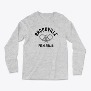 Brookville New York Pickleball Light Soft Long Sleeve T-Shirt